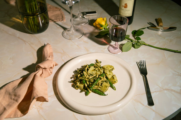 A Valentine's Dinner: Trofie Al Pesto
