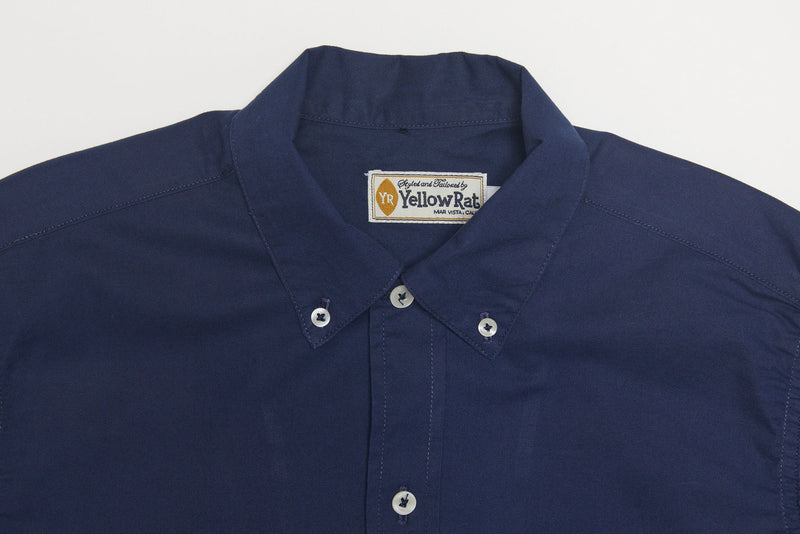 Convertible Collar Shirt - Navy