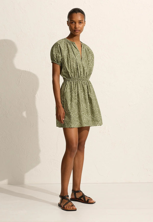 Cocoon Mini Dress - Jasmine (Olive)