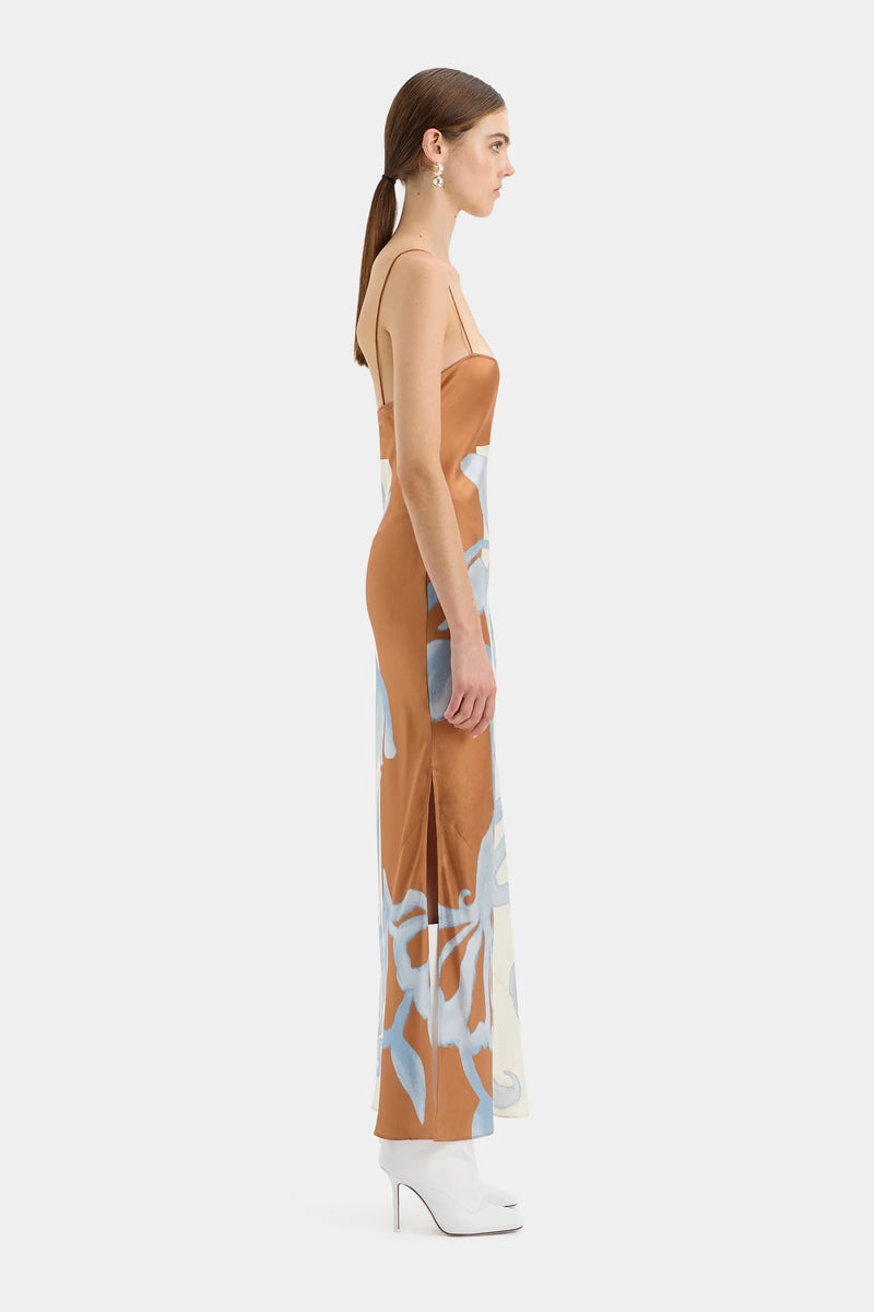 Sorrento Slip Dress – Sciarpa Print