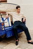Josh Organic cotton Polo - Ivory
