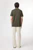 Paul Open Collar Organic Cotton Polo - Capers