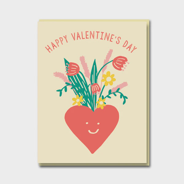 Greeting Cards - Valentine Vase