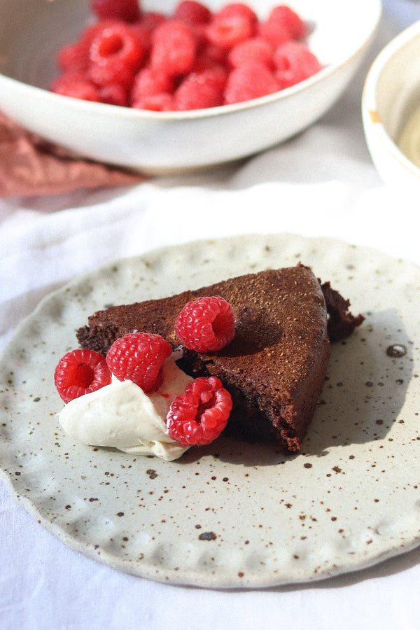 Flourless Chocolate Cake For Mother's Day.