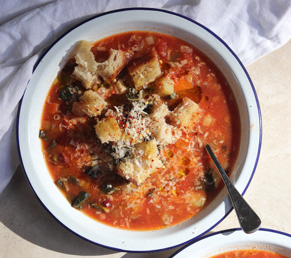 A Winter Sourdough Ribollita Soup