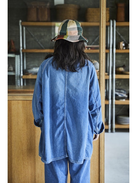 Loose Fit Coverall - Denim Used