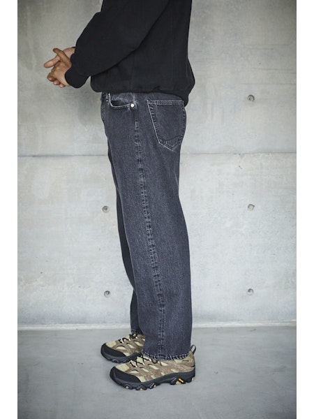 101 Dad's Fit Denim Pants - Black Denim Stone