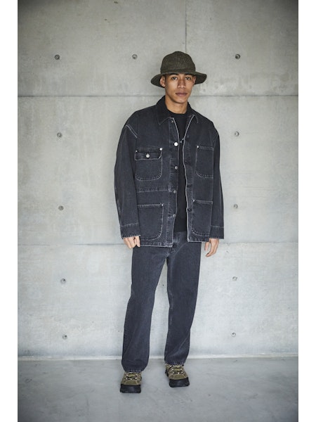101 Dad's Fit Denim Pants - Black Denim Stone