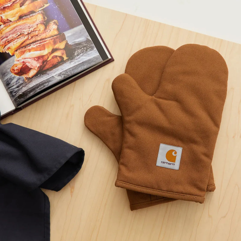 Canvas Oven Mitt Set - Hamilton Brown