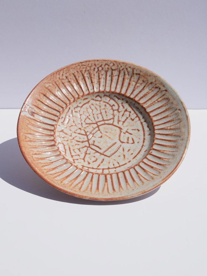 Sun Dial Bowl - Red Earth