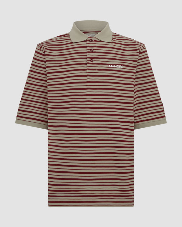 G.O.A.T Pique Polo - Burgundy