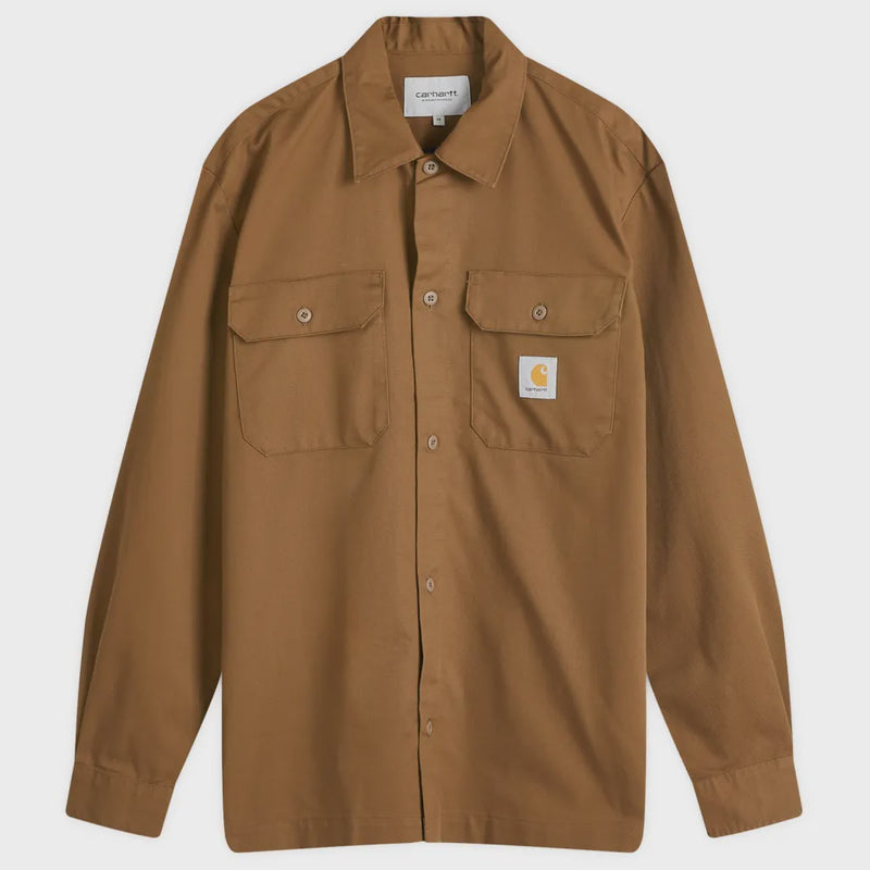 L/S Craft Shirt - Leather