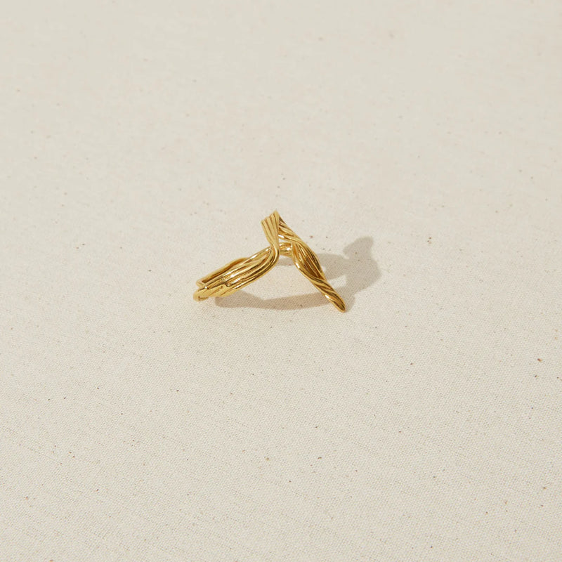Hold Tight Ring - Gold Plated
