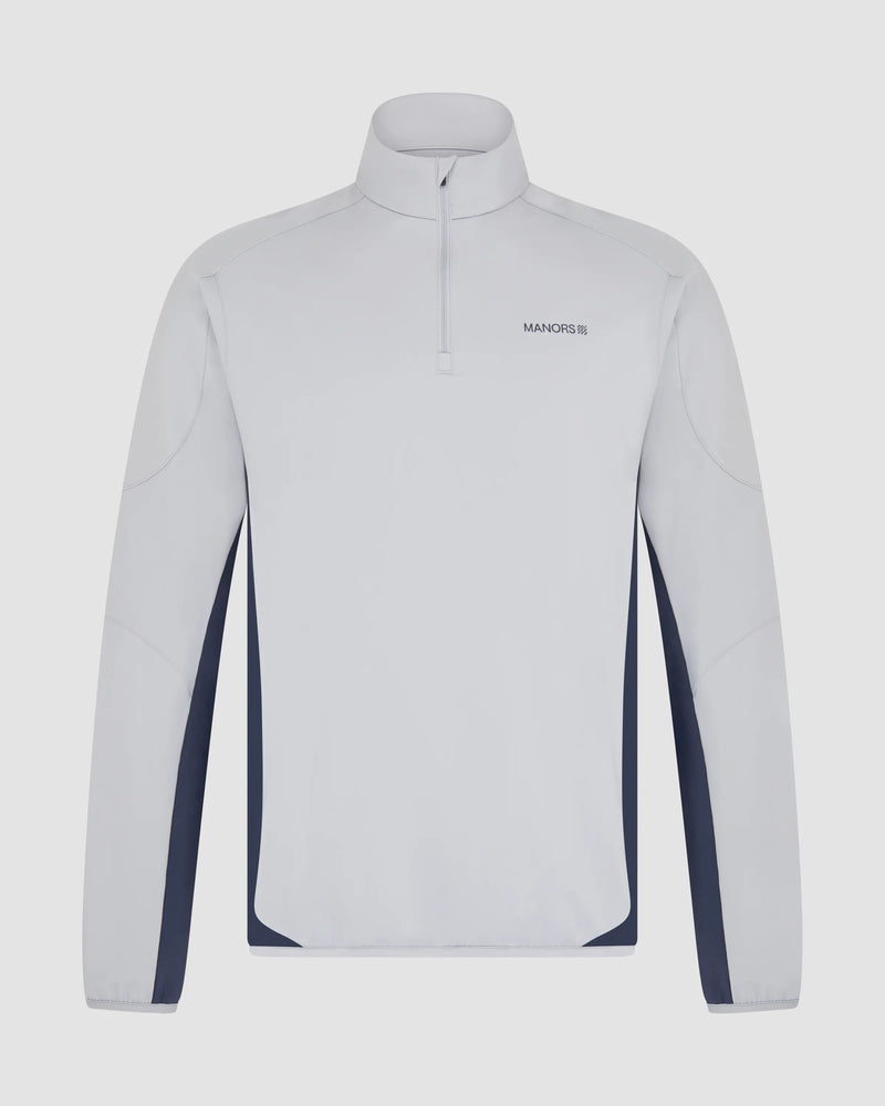 Quarter Zip Tech Mid-Layer - Blue