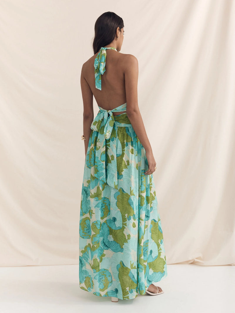 Ruched Maxi Dress - Seychelles