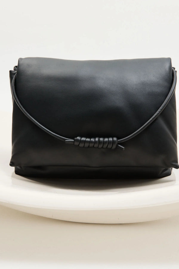 Large Soft Pillow Bag - Black