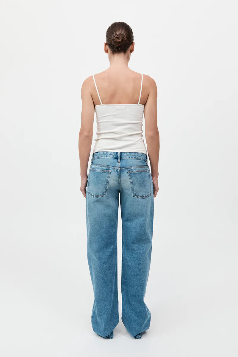 90s Low Rise Jeans - 90s Blue