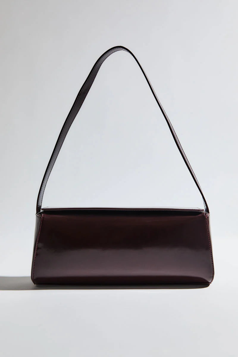 East West Baguette Bag - Bordeaux