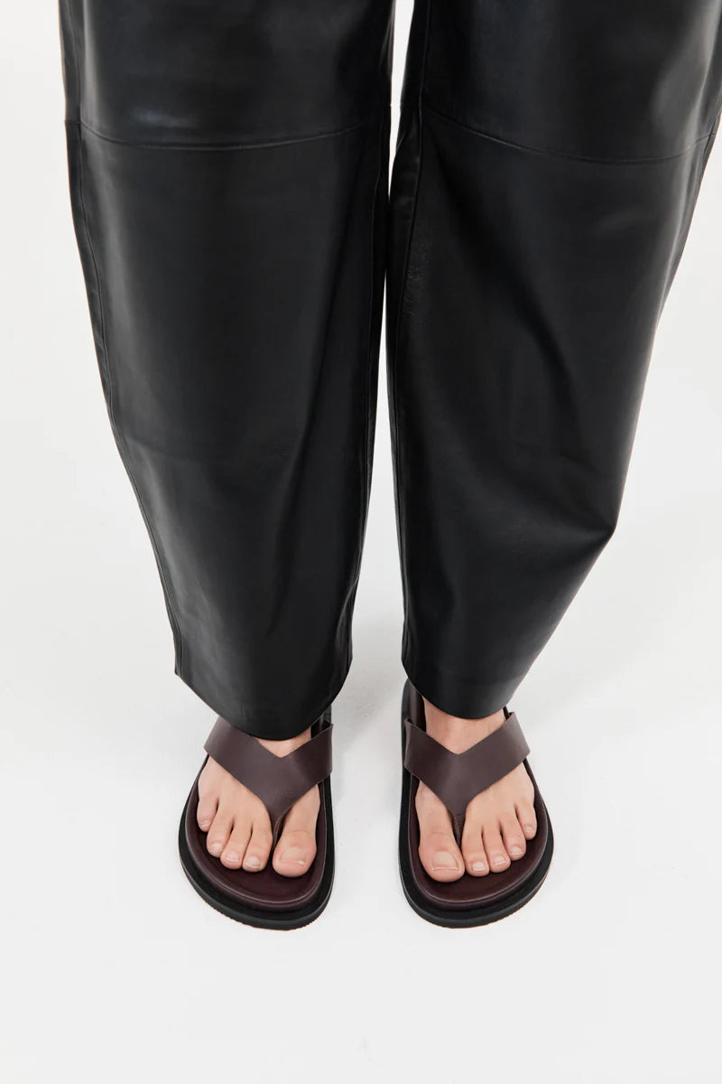 Thong Slide - Bordeaux