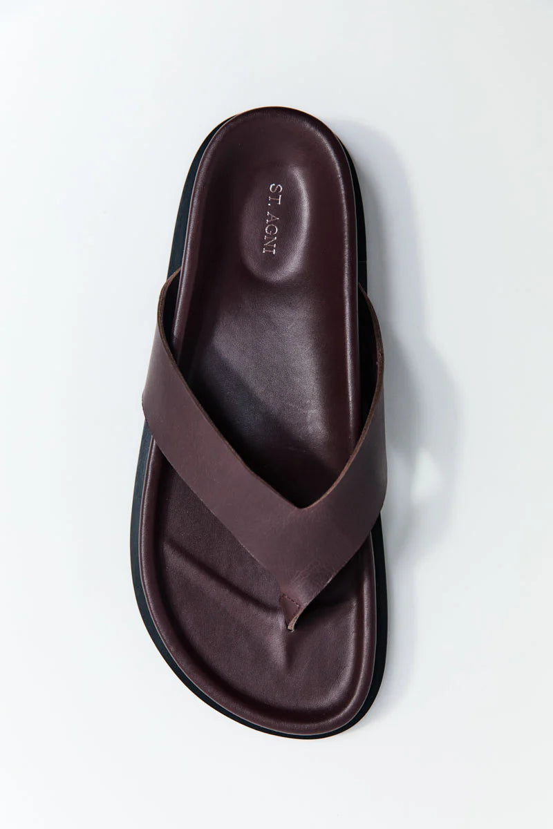 Thong Slide - Bordeaux
