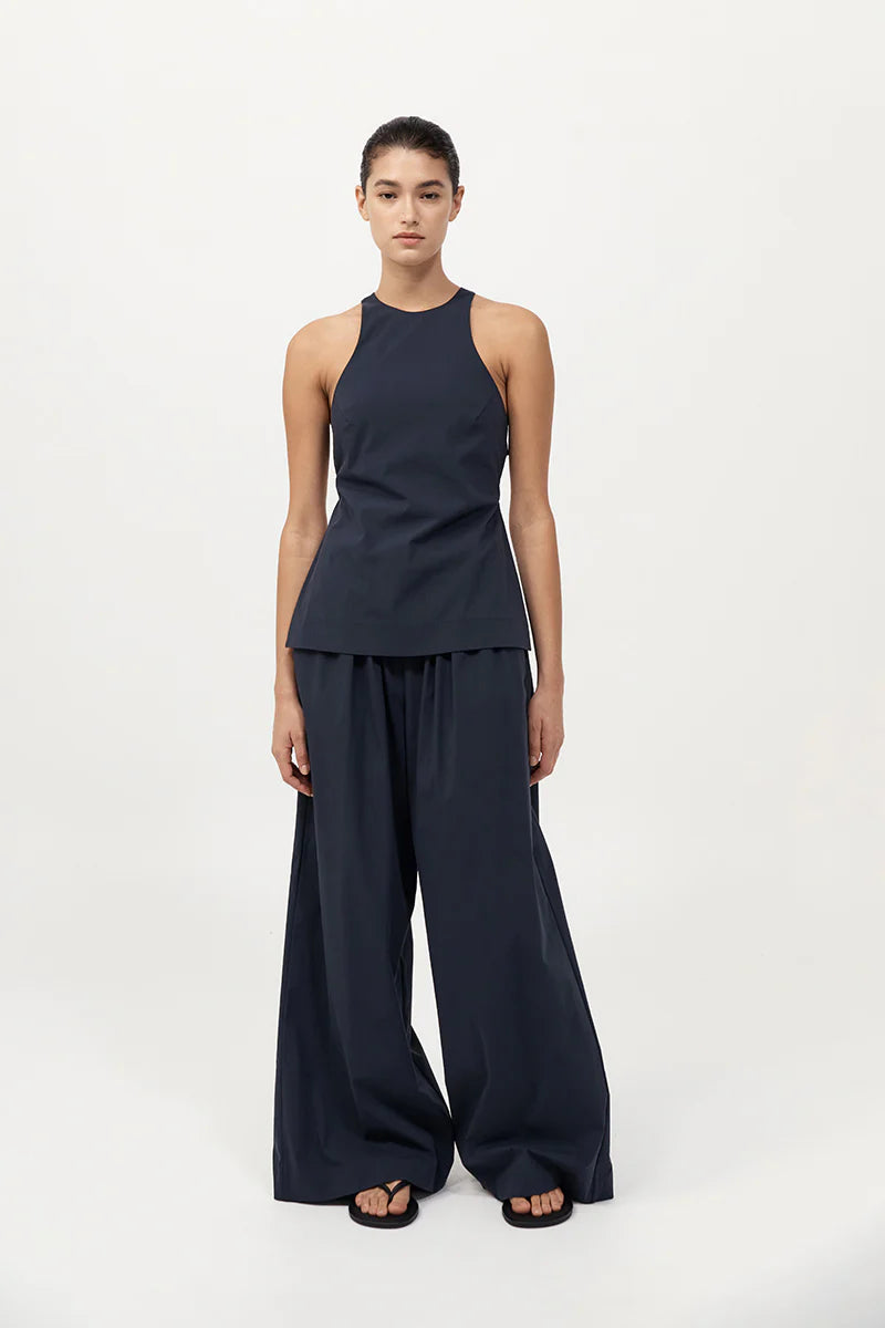 Racerback Top - Dark Ink