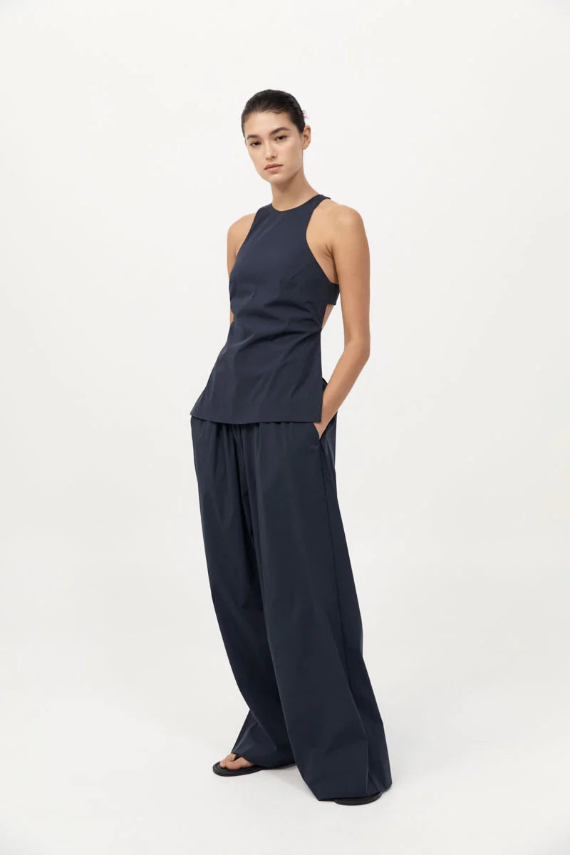 Everyday Drawstring Pants - Dark Ink