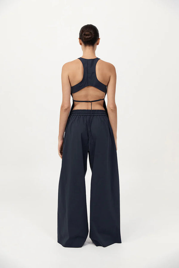 Racerback Top - Dark Ink