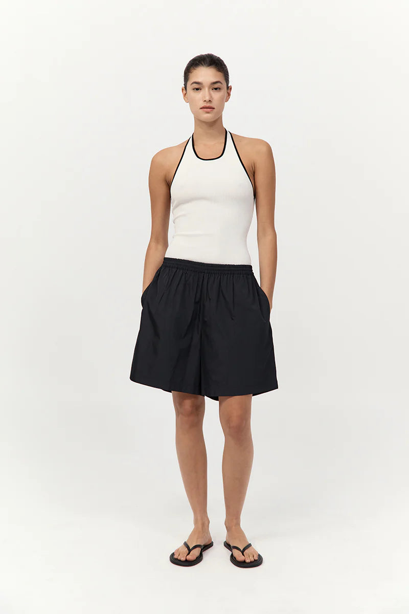 Paper Taffeta Short - Black