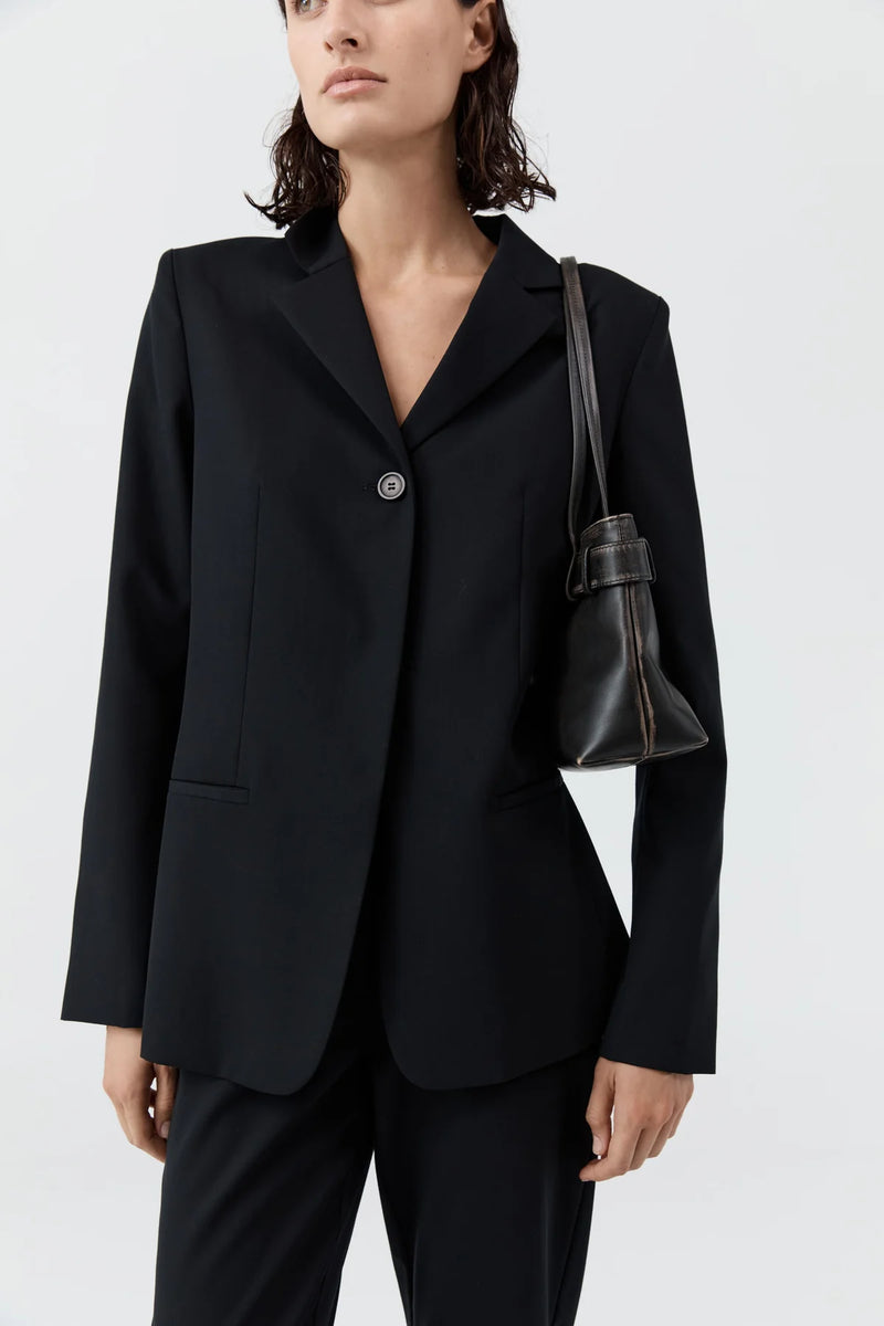 Belt Detail Baguette - Black