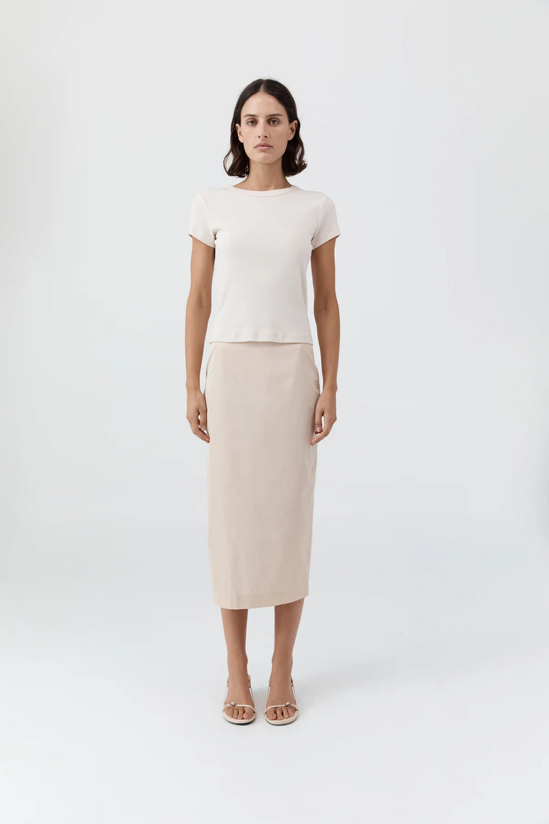 Baby Cotton Tee - Shell Pink