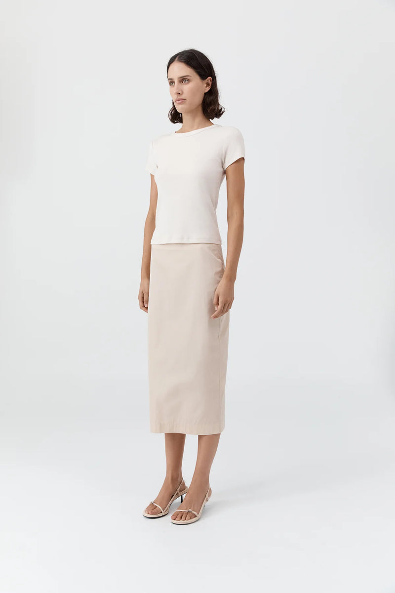 Baby Cotton Tee - Shell Pink