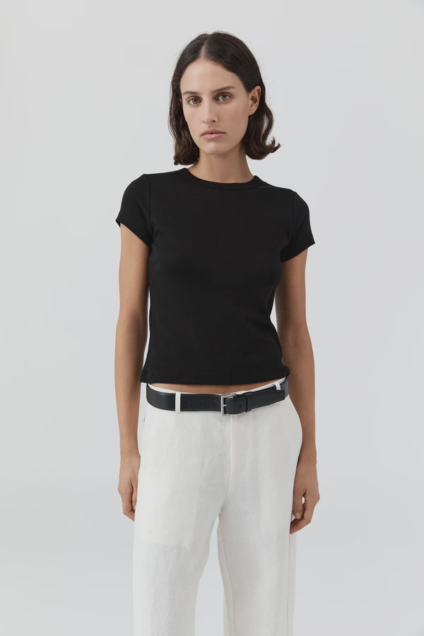 Organic Cotton Baby Tee - Jet Black