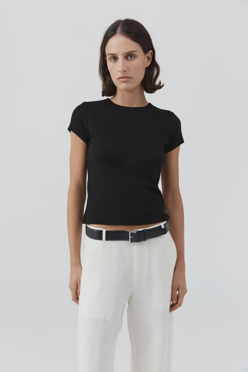 Organic Cotton Baby Tee - Jet Black