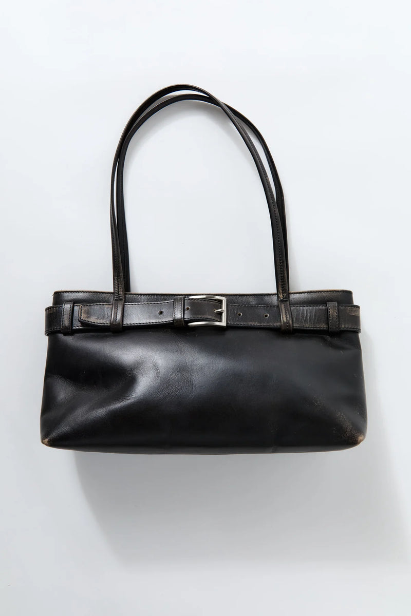 Belt Detail Baguette - Black