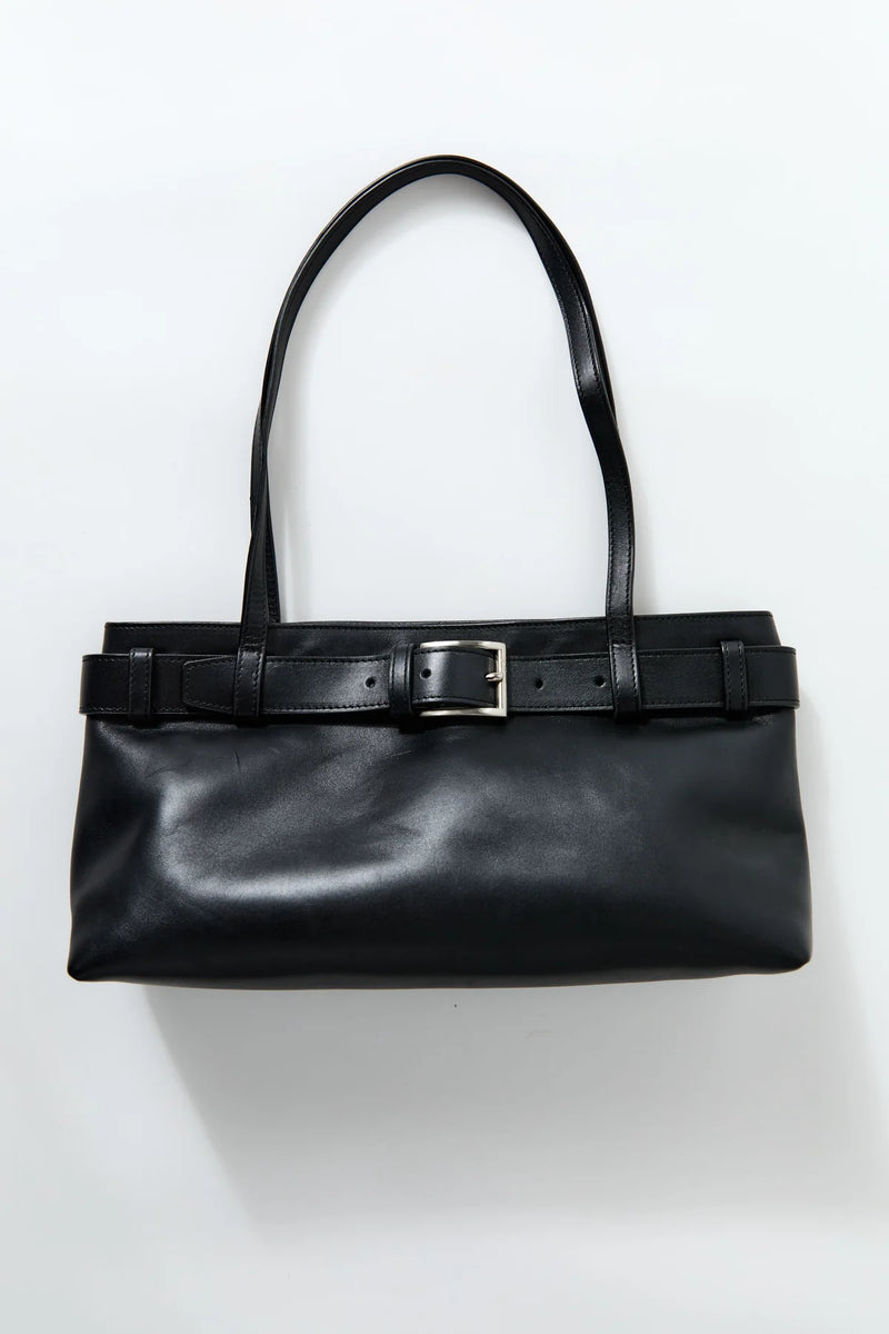 Belt Detail Baguette - Black