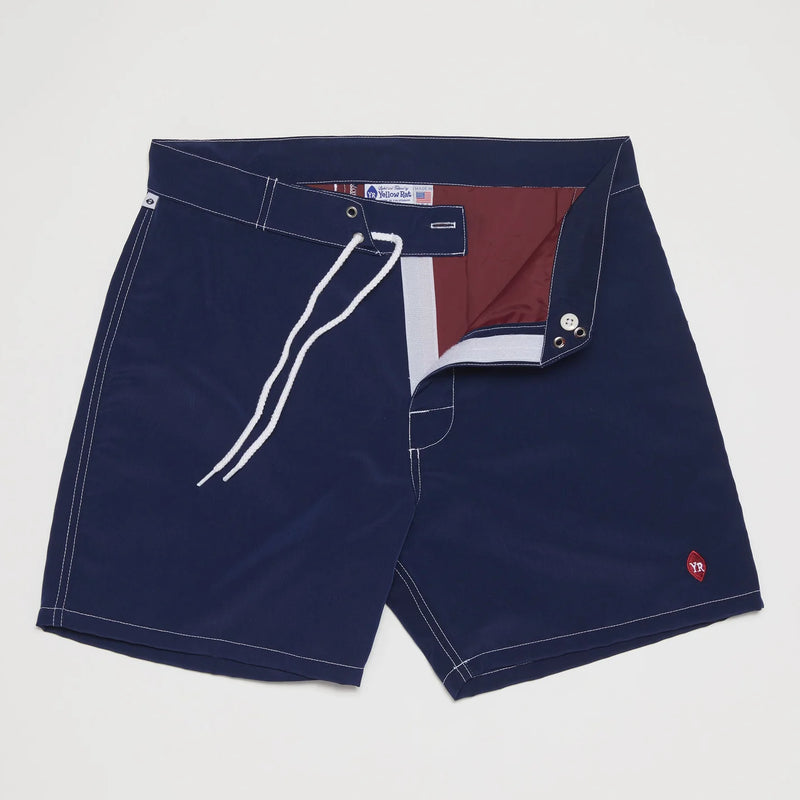 Solid Color Poly Trunks - Navy