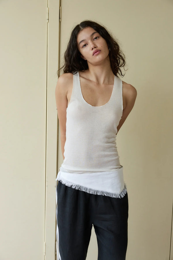 Knit Tank - Off White