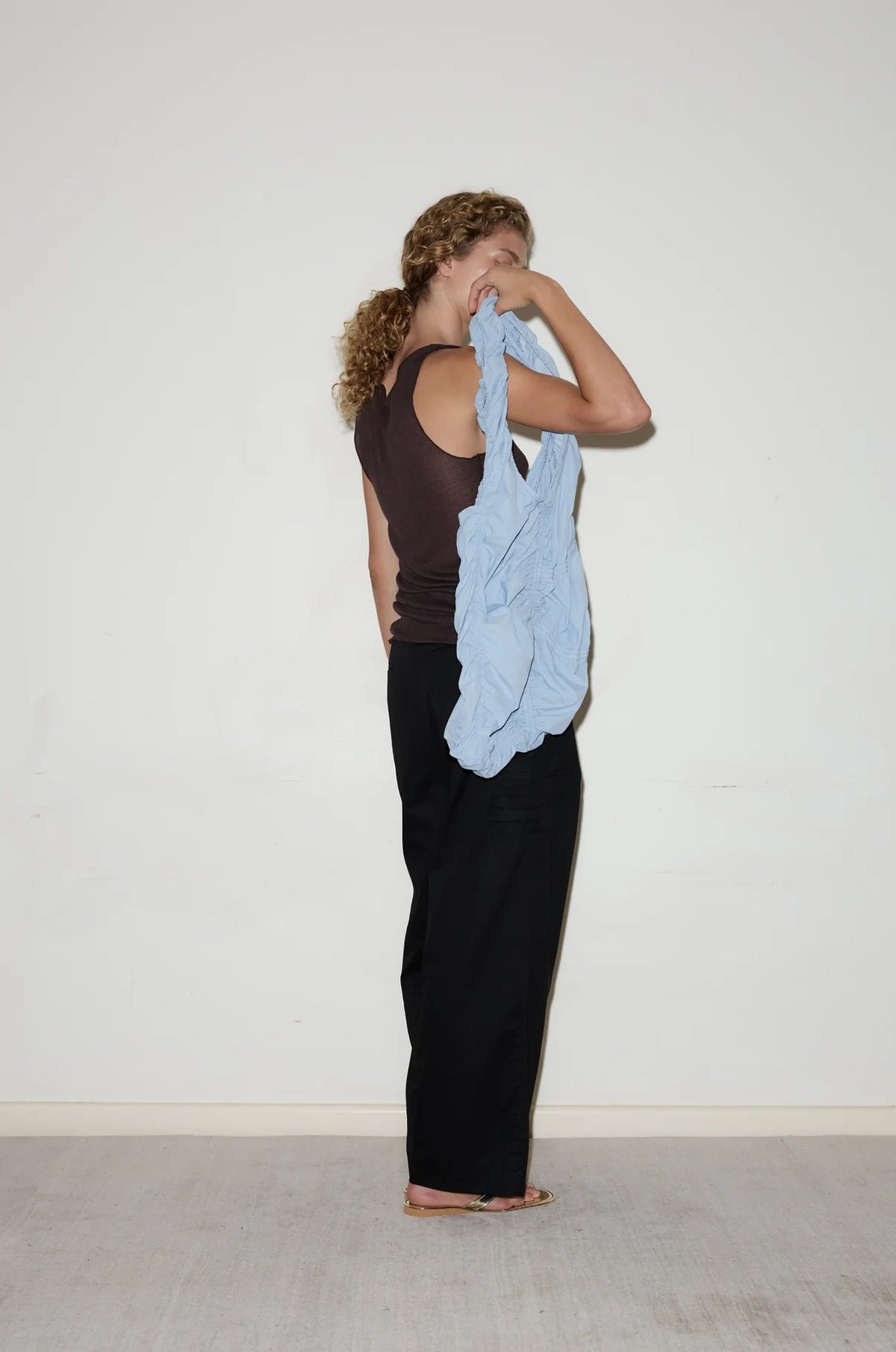 Parachute Bag - Baby Blue – Kind Curations