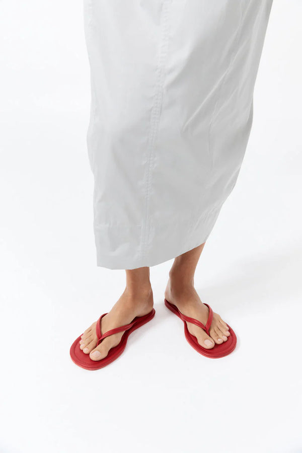 Thong Detail Slide - Rosso