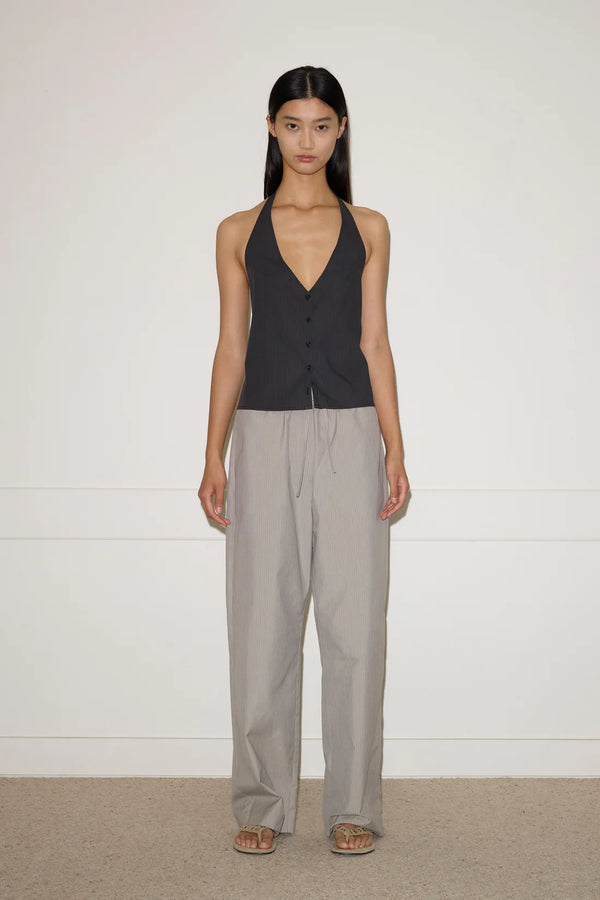 Waist Halter - Black Stripe