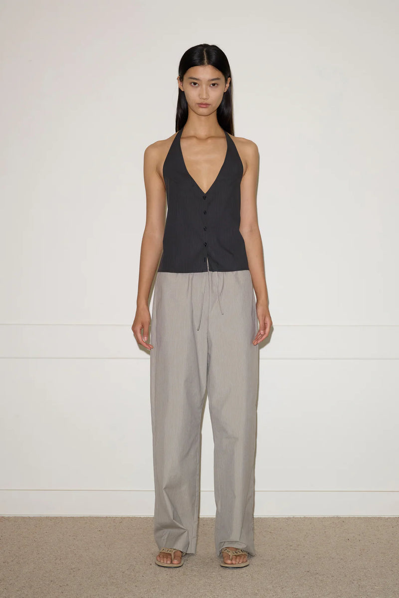 Waist Halter - Black Stripe