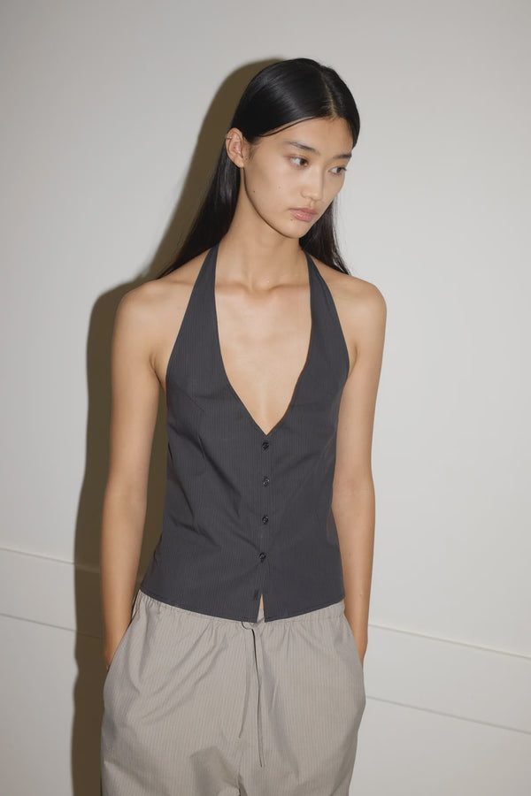 Waist Halter - Black Stripe