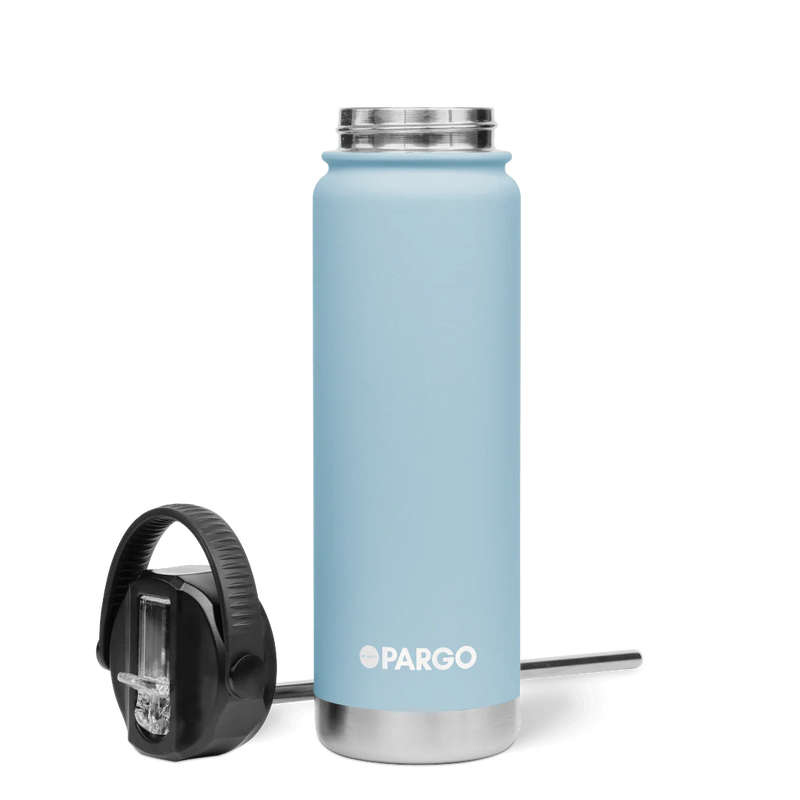 750ml Insulated Sports Bottle w/ Straw Lid - Bay Blue