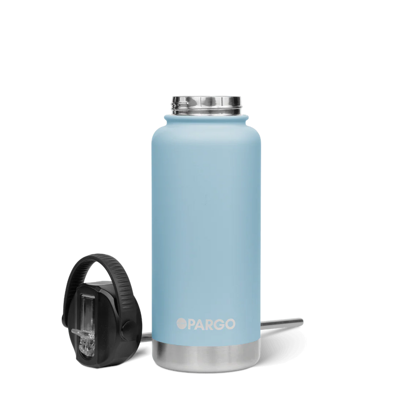 950ml Insulated Sports Bottle w/ Straw Lid - Bay Blue
