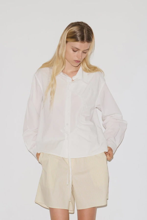 Arch Tie Shirt - White