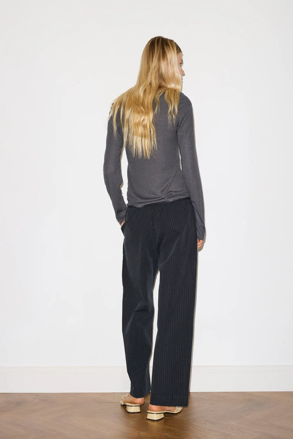 Loop Pant - Ink Butter Stripe