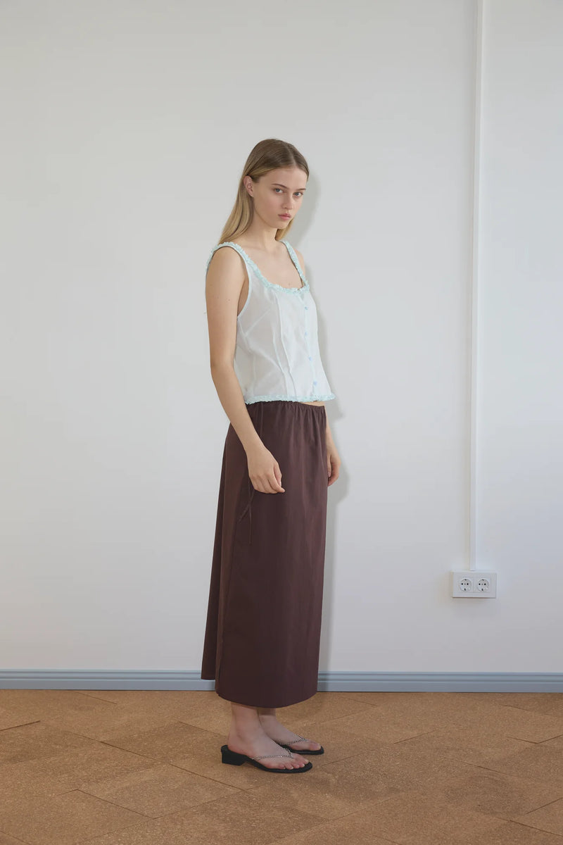 Mid Day Skirt - Umber