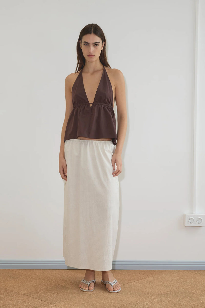 Button Halter - Umber