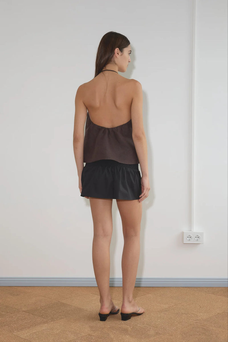 Shirring Skirt - Black