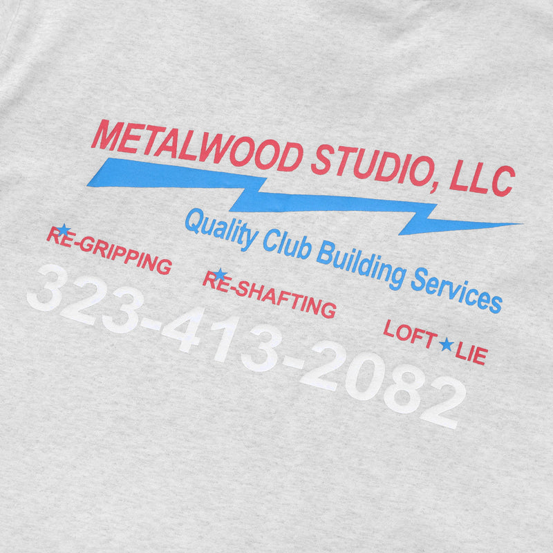 Club Building T Shirt - Heather Grey